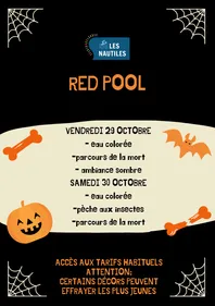Red pool ce weekend aux Nautiles